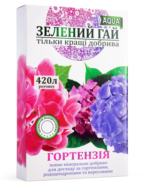 Добриво Зелений Гай Аква Гортензія 300гр