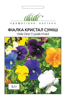 Насіння квітів Фіалка Кристал суміш 0