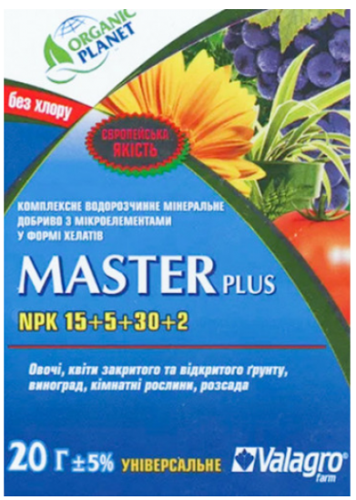 Добриво Master 15-5-30