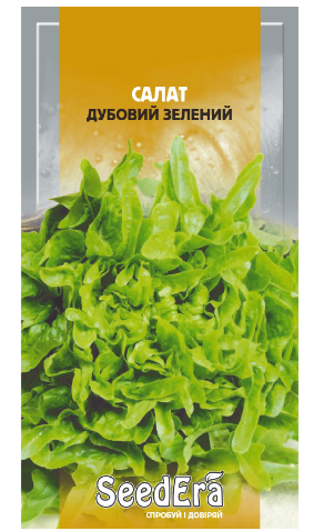 Насіння Салат Дубовий зелений